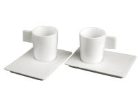 DeaGourmet Geo Cup with Saucer